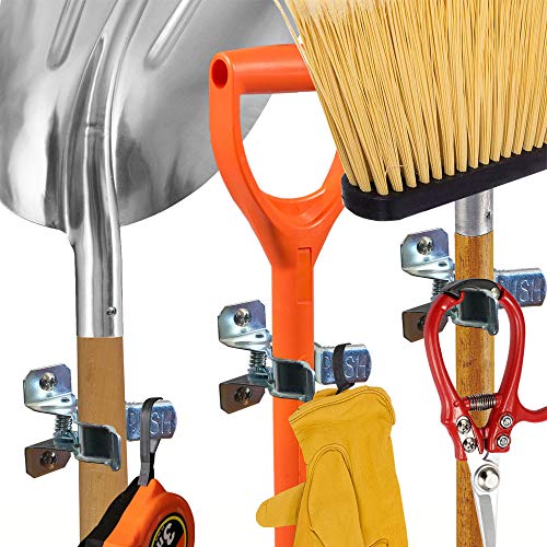 Shovel Holder Wall Mount, 10 Pack, Garden Tool Organizer for Garage