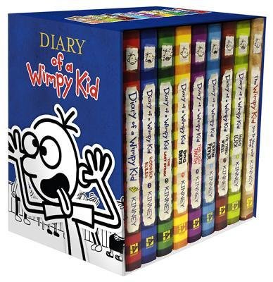 Diary Of A Wimpy Kid Box Of Books 1-8 + The Do-It-Yourself ...