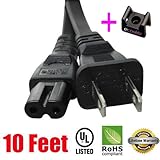 AC Power Cord Cable for Pioneer CDJ-400 CDJ-2000 Professional DJ CD Multi Player - 10ft