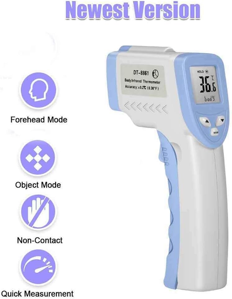 Veodhekai Non-Contact Infrared Forehead Thermometer Medical Forehead Thermometer
