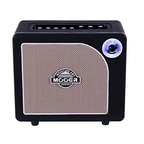 MOOER Electric Guitar Practice Amp, Combo Amplifier 15W with 3 Band Equalization, 9 Digital Amp