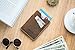 DUEBEL Bi Fold Slim Top Genuine Leather Thin Minimalist Front Pocket Wallets for Men, Made From Full Grain (DBL07)