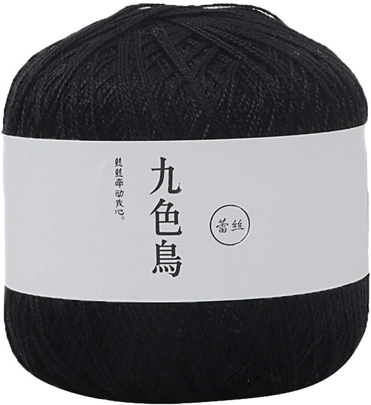 TriLance Balls of Assorted Double Knitting Yarn,Lace Thread DIY Woven Cotton Fine Cotton Thread Crochet Yarn 8th Natural Hand Knitting Wool Yarn Ball Baby Wool
