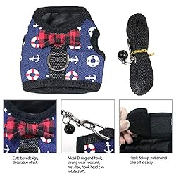 Rypet Guinea Pig Harness and Leash - Soft Mesh