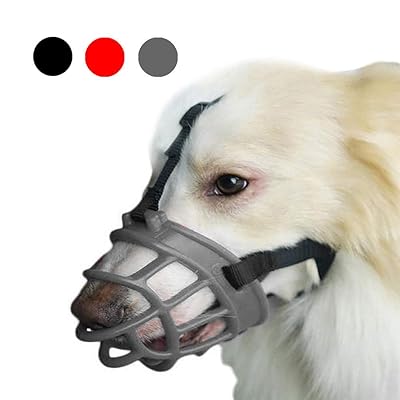 rubber basket muzzle