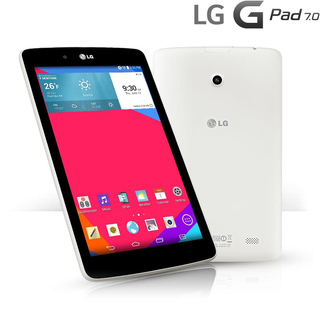 LG G Pad 7.0 Tablet (17,8 cm Display, 1,2GHzQuadCoreProzessor, 8GB
