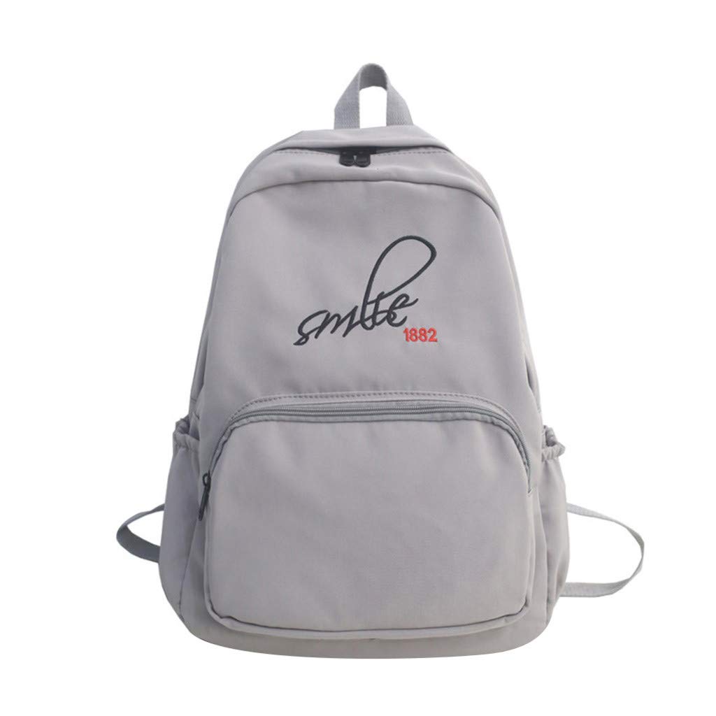 Lazzboy Mochila Bolso de Gran Capacidad de Color sólido ...