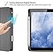 New iPad 9.7 inch 2018/2017 Case with Pencil Holder,iLuen Ultra Slim Lightweight Smart Cover Trifold Stand with Auto Wake/Sleep Magnet protective Funcion,Hard Back Cover for iPad 6th/5th Generation