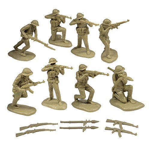 Toy Soldiers Of San Diego Tssd Vietnam North Vietnamese Army 16 Khaki 132 Plastic Army Men Figures