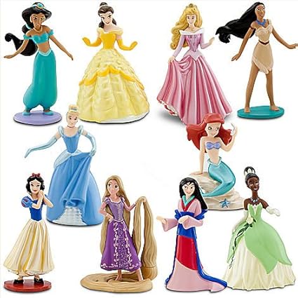 disney princess dolls set of 10