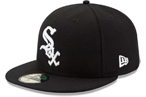 New Era 59Fifty Men's Fitted Hat Cap New York Yankees Black/Black/White 11941966