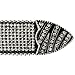 50138 Rhinestone Belt Fashion Western Crystal Zebra Bling Dazzling Mesh Design Leather Belt 1-1/2