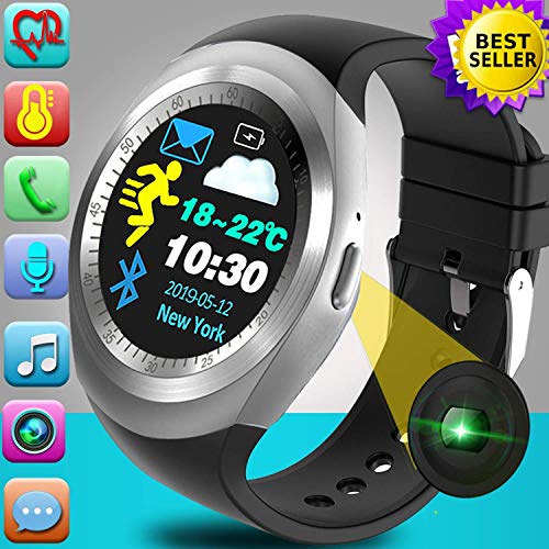 [2020 New] Smart Watch-Touchscreen Smartwatch for Android iOS Phones Activity Fitness Tracker with Heart Rate Blood Pressure Monitor Sport Watch Pedometer Calorie Men Women Xmas Holiday Birthday Gift - Thumbnail 7