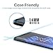 Galaxy S8 Plus Glass Screen Protector, amFilm Full Screen [Case Friendly] Dot Matrix 3D Curved Tempered Glass Screen Protector for Samsung Galaxy S8 Plus (Black) [Bubble Free Guarantee]