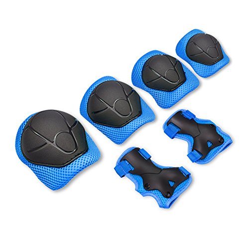 Child Protective,Kids/Youth Knee Pad Elbow Pads Guards Protective Gear Set Wrist Guards Toddler for Multi-Rollerblade Roller Skates Cycling Bike Skateboard Inline Skatings Scooter Riding Sports