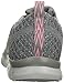Skechers Sport Women's Gratis Bungee Fashion Sneaker,Grey Knit,8 M US