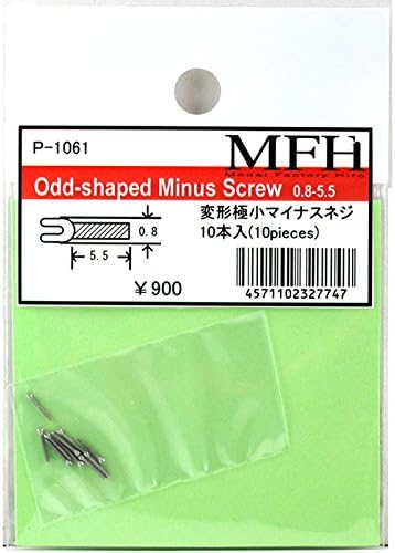 Amazon モデルファクトリーヒロ P1061 変形マイナスネジ 0 8fx5 5mm 10本入 Mfh プラモデル 通販