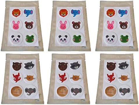 6 Pack / 36 Kids Stickers High Quality Mosquito Repellent Smiley Patch Stickers for Home, Camping, Outdoors Made from Essential Oils only. Deet-Free Patches for Child or Adult