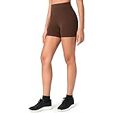 HeyNuts Workout Pro Biker Shorts 4''/ 6'', Compression High Waisted Workout Shorts