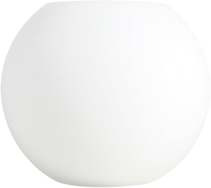 Modern Large White Frosted Glass Globe Bedside Table Lamp Amazon.co.uk