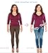 VSVO Women's Jeggings (Small/Medium, Blue)