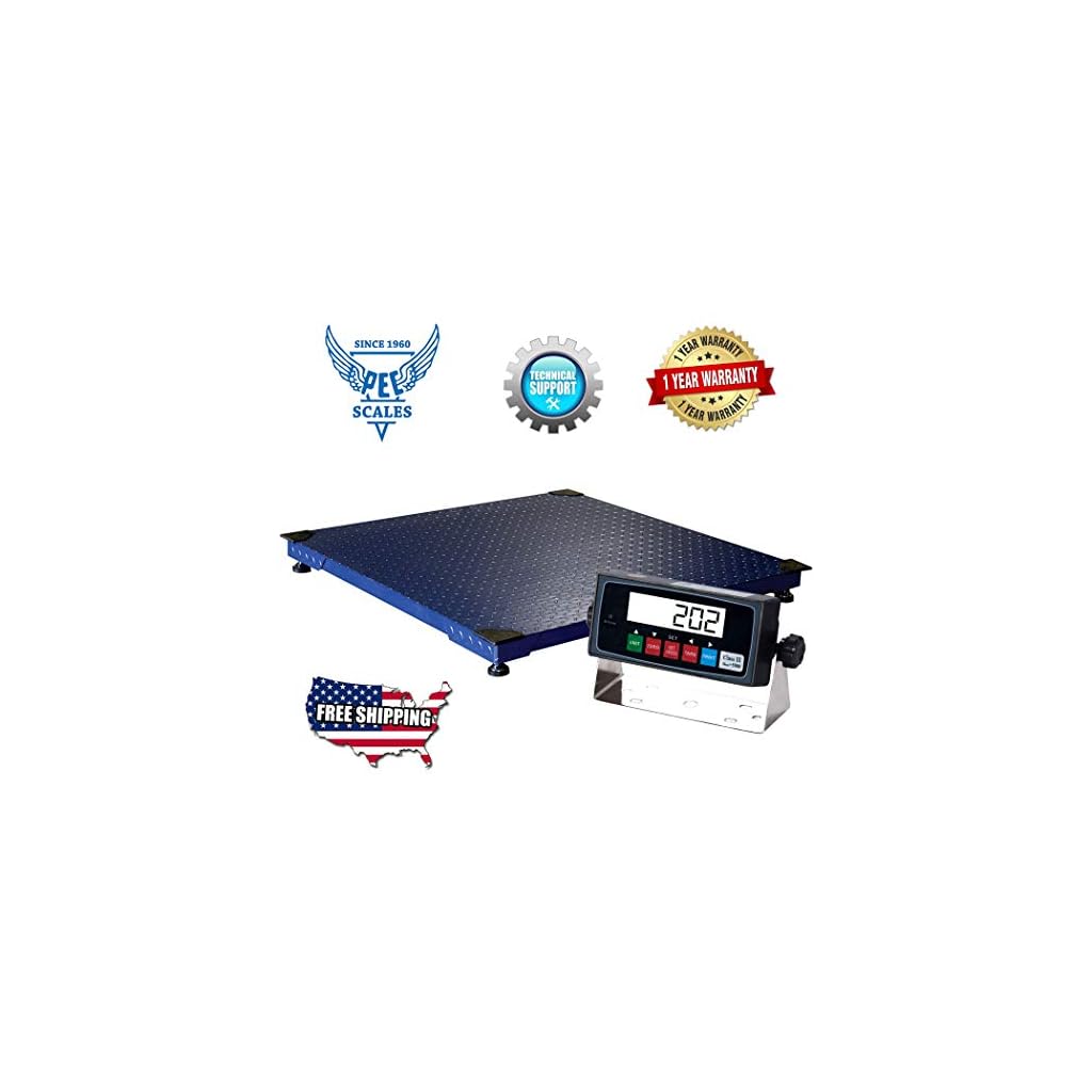 PEC 5000LB Industrial Floor Scale Review