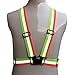 zojo Reflective Vest | Lightweight, Adjustable & Elastic | Safety & High Visibility for Running, Jogging, Walking,Cycling | Fits Outdoor Clothing (Pack of 10, Mixture Neon Orange & Yellow)