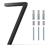 5"House Numbers Stainless Steel Floating - Address
