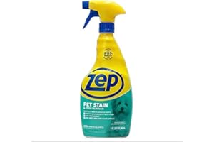 Zep Pet Stain and Odor Remover ZUPETODR (pack of 2) Formulated for Urine, Feces, Vomit and Odors