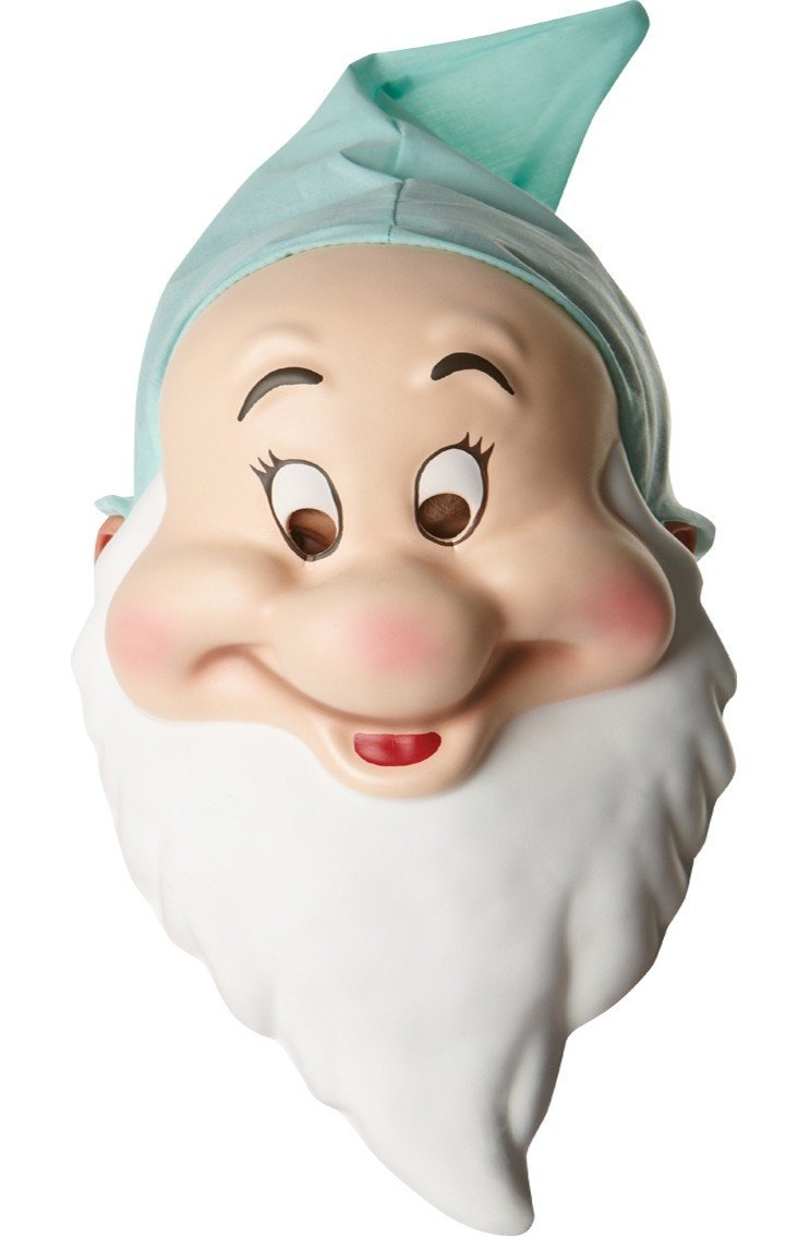 Rubie's Official Bashful Mask Snow White, Adult Costume - One Size