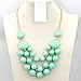 Africanbeads Women's Beads Necklace, Statement Jewelry, Chunky Necklace, Bubble Necklace