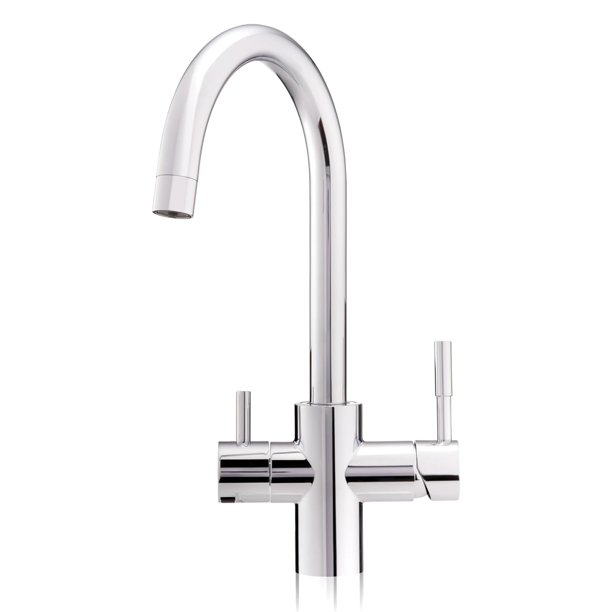 Doulton 3 Way Mixer Kitchen Tap | Chrome Finish | Provides Hot, Cold & Filtered Drinking Water | Compatible with All Under Counter Systems | Great Tasting Water