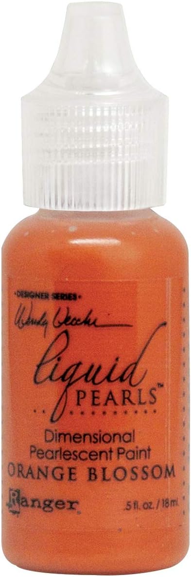 Wendy Vecchi Ranger Make Art Designer Series-Liquid Pearls-Orange Blossom, 18 ml