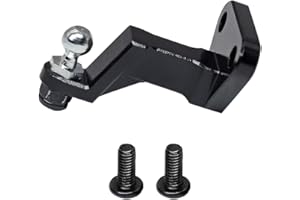 GTHELE Trailer Hitch Coupler Aluminum for Traxxas 1/18 TRX4M Upgrade Parts RC Crawler Car