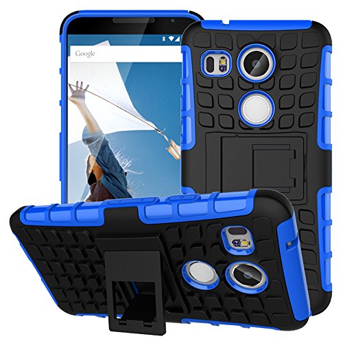 Nexus 5x case, ownest soft tpu inside and hard pc outside dual la…