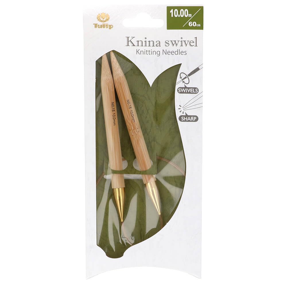 Tulip Knina Swivel Circular Knitting Needle 60 cm 10 mm - 1 piece