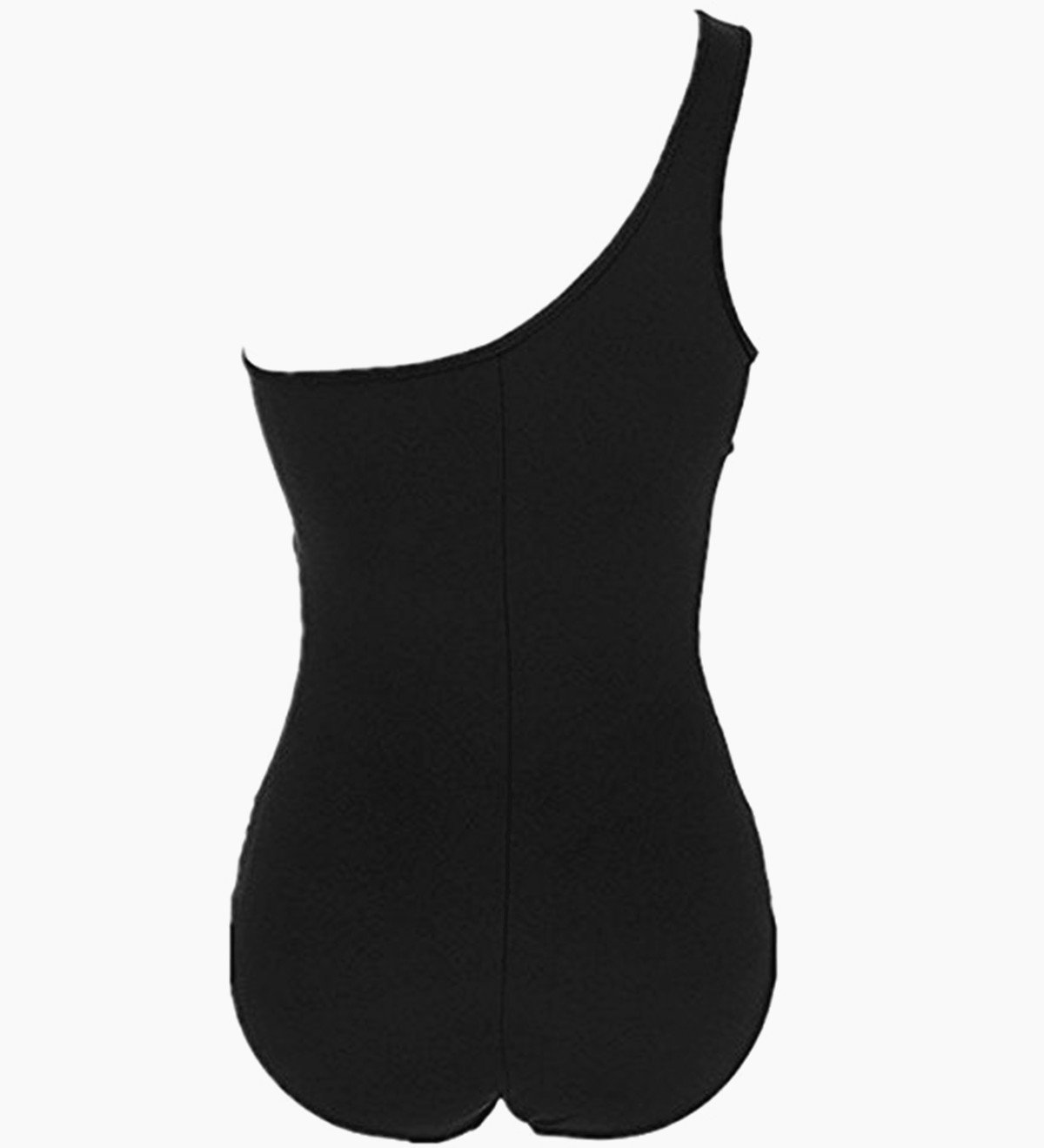 DDSOL Women's Plus Size Swimsuit Bathing Suits Tankini One-shoulder Mesh One Piece Bikini Swimwear