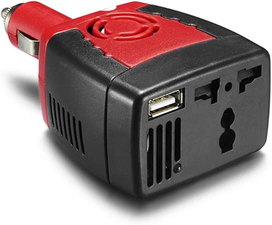 Amazon Enjoy Youth カーインバーター シガーソケット シガーライターソケット 150w 車載充電器 コンバーター 電源交換アダプター Usbポート1口 Acコンセント1口 シガーライターソケット コンパクト シンプル Dc12vをac100vに変換 小型で軽量 インバーター