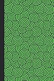 Journal: Swirls (Green) 6x9 - GRAPH JOURNAL - Journal with graph paper pages, square grid pattern by 