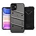 Zizo Bolt Cover - Case for iPhone 11 with Military Grade + Glass Screen Protector & Kickstand and Holster (Metal Gray/Black)