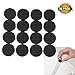 Foam Furniture Pad, 16 PCS Furniture Floor Protector Stopper Rubber Pad