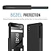 Sony Xperia Z5 Case, MoKo [Shock Absorption] Slim Dual Layer Protective Case with Soft Silicone Bumper and Rigid PC Back Cover for Sony Xperia Z5 5.2 Inch (2015) - Black