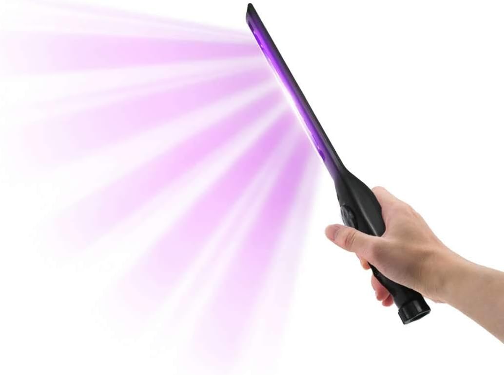 2020 Advanced UV Light Sanitizer Travel Wand UV Light with USB Charging, LED UVC Lamp for Hotel Household Wardrobe Toilet Car Pet Area