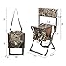 PORTAL Multifunctional Foldable Outdoor Chair Portable Fishing Stool with Storage Pocket, Camouflagethumb 2