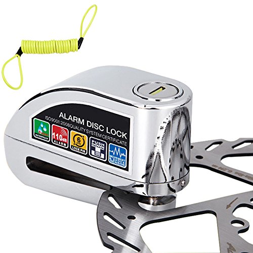 Alarm disc lock,motorcycle bike lock anti-theft with al…