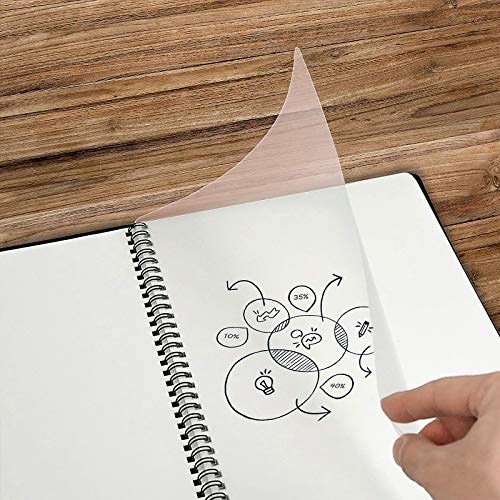 NEWYES Whiteboard Notebook Erasable Meeting Notebook Dry Erase White