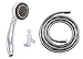 LDR 520 3120CP Complete 3 Function Handheld Massage Showerhead Set with 72-Inch Hose and Mount Bracket Chrome Finish