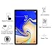 Fintie Tempered Glass Screen Protector for Samsung Galaxy Tab S4 10.5 2018 Model SM-T830/T835/T837, [9H Hardness] Tempered Glass Ultra Clear [Scratch-Resistant] Screen Protector Film