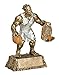 Decade Awards Monster Basketball Trophy 6.75 Inch Tall | Engraved Triumphant Hoops Beast Award | Celebrate Court Conquest and Domination with This B-Ball Monster - Customize Now