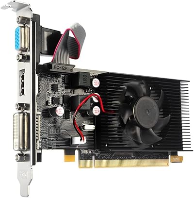 Peowuieu HD7450 Graphics Card 2GB GDDR3 64bit PCI-E 2.0 HDMI VGA
